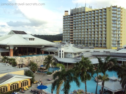 Guests relaxing at an all inclusive resort in Jamaica